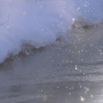 "Диамантен прах" през зимата в Япония