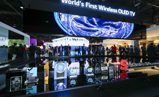 С триумфално завръщане на тазгодишното изложение CES® LG Electronics LG