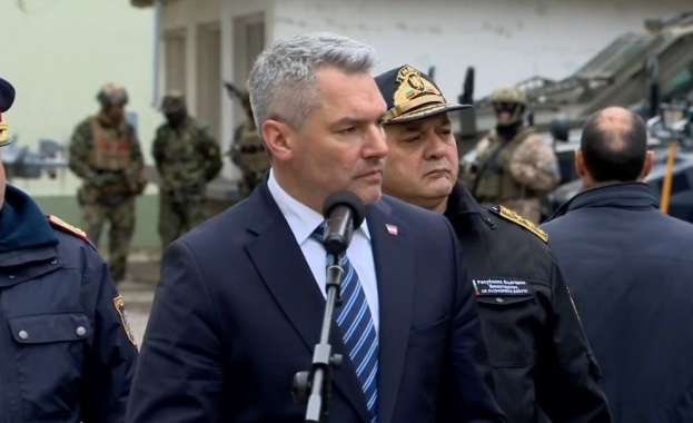 Нехамер: Австрия ще подкрепи предоставянето на 2 млрд. евро на България за охрана на границата