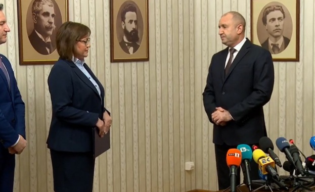 БСП върна неизпълнен третия проучвателен мандат на президента Румен Радев Г н