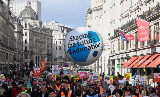 Повече работни дни са били изразходвани за стачки миналата година