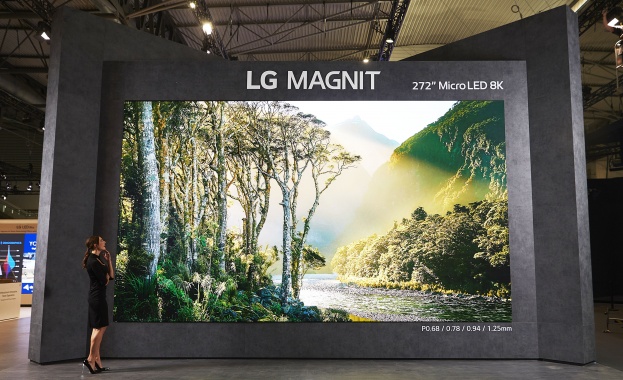 LG представи най-новите си дисплейни решения под надслов “LIFE, BE BLOOMED” на ISE 2023