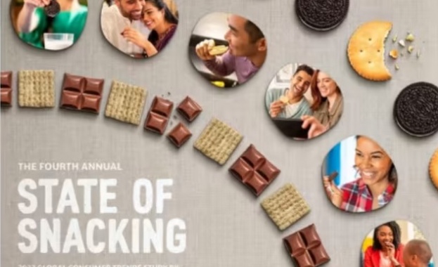 Монделийз Интернешънъл публикува четвъртия си State of Snacking доклад, подчертаващ нарастващата роля на продуктите за похапване