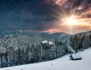 В неделя ще нахлуе студен атмосферен фронт, сняг ще има другата седмица