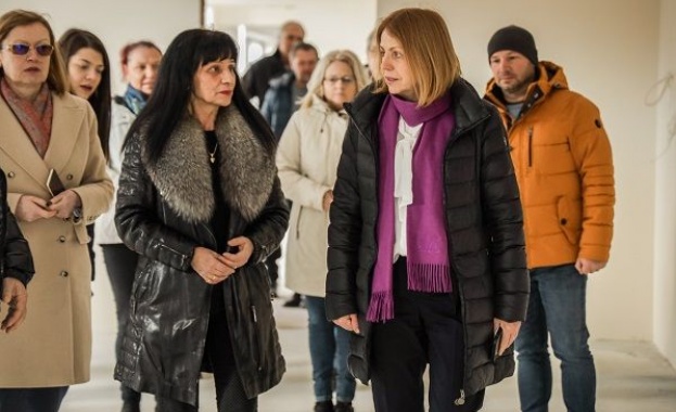 На финала е строителството на новата сграда за детска градина