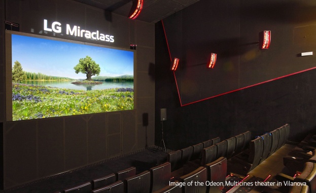 LED кино екранът „LG MIRACLASS” носи завладяващо зрителско изживяване в кината