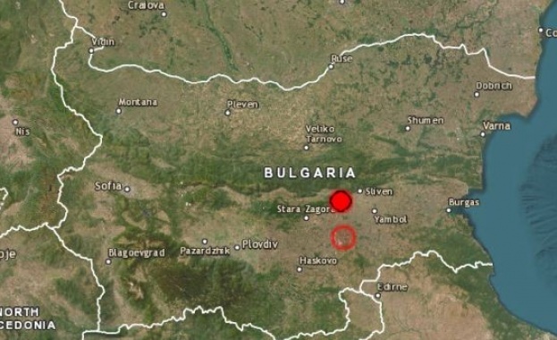 Две земетресения са разлюлели България Първият земен трус е регистриран