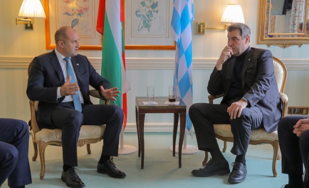 Румен Радев и Маркус Зьодер обсъдиха икономическото и инвестиционно партньорство между България и Бавария 