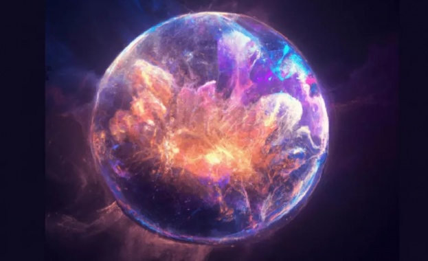 Астрономи откриха че облакът от сливането на две неутронни звезди