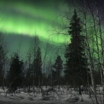 Небесен танц на цветовете: Северно сияние озари Лапландия