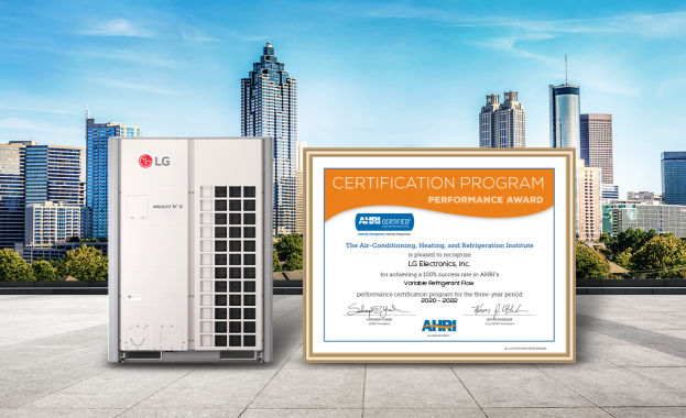 LG Electronics LG печели наградата Air Conditioning Heating Refrigeration Institute