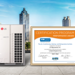 LG получи признание от наградите AHRI PERFORMANCE AWARD за шеста поредна година