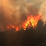 Горски пожар е обхванал склад за барут в Свердловска област 