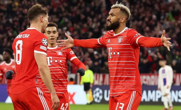 Байерн Мюнхен се класира за четвъртфиналите на Шампионската лига след