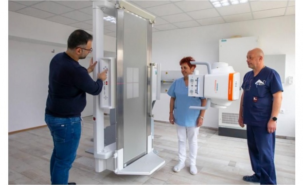 Нов високотехнологичен рентген е доставен и монтиран в МБАЛ Проф