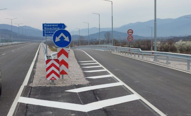 За Великден ще бъде пуснато движението по част от скоростния