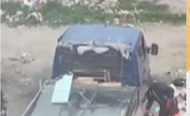 След почистването на „Столипиново”: Заснеха нарушители, изхвърлящи боклуци от камион