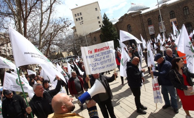 Лозарите излезнаха на протест за да защитят интересите на бранша