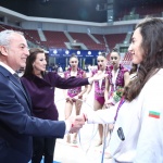Гълъб Донев беше гост на официалното откриване на Световната купа по художествена гимнастика