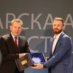  Министър Георги Тодоров връчи отличието за успешен стартъп на церемонията „Инвеститор на годината“ 