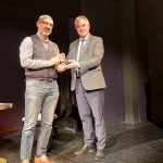 Голямата награда на 12-тия НК за българска драматургия „Иван Радоев” бе връчена на Недялко Делчев