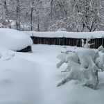 20-сантиметрова снежна покривка в Русенско, има населени места са без ток