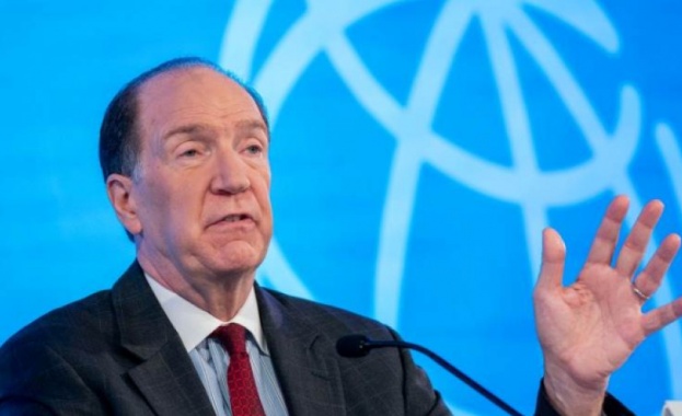 Президентът на Световната банка Дейвид Малпас обяви в понеделник че