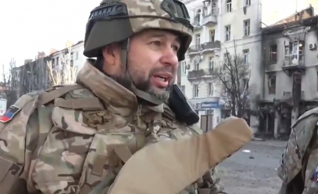 Изпълняващият длъжността ръководител на ДНР Денис Пушилин посети Артемовск Бахмут