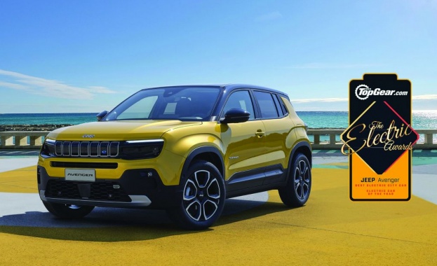 Новият електрически Jeep Avenger спечели две награди от конкурса Electric