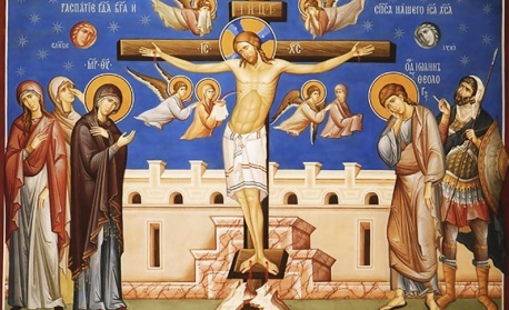 *Велики петък. Св. страдания Господни. Св. мчци Терентий и дружина. (Царски часове, Вечерня, с изнасяне на св. Плащаница)(Вечерта - Опело Христово) 