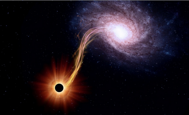 Първото изображение на черна дупка заснето преди четири години разкри