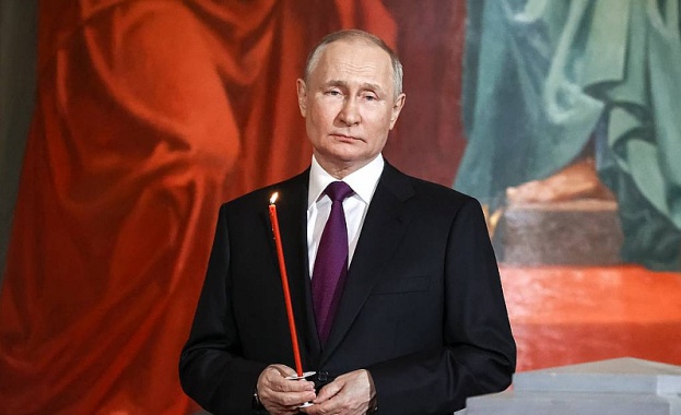 Путин поздрави православните християни и всички граждани на Русия за Великден