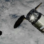 Американският космически товарен кораб "Сигнус" се отдели от МКС