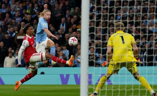 Манчестър Сити се доближи до нова титла на Англия след