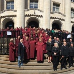 Прокурори и следователи излязоха на протест в подкрепа на Иван Гешев