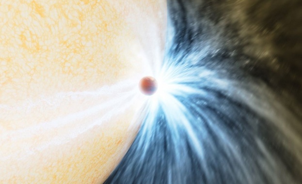 Учени за първи път наблюдаваха как звезда поглъща планета