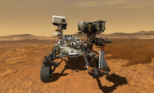 Нови изображения направени от марсохода Пърсивиърънс на НАСА може да
