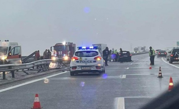 Поредица от пътни инциденти в София през уикенда На магистрала