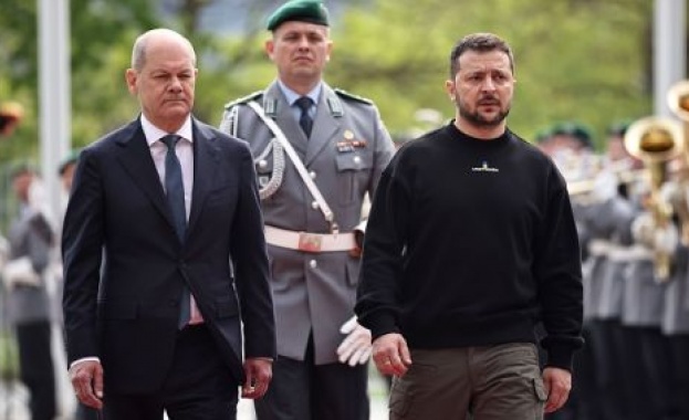 Зеленски в Германия: Благодаря на Берлин за помощта