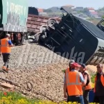 Товарен влак дерайлира в Крим