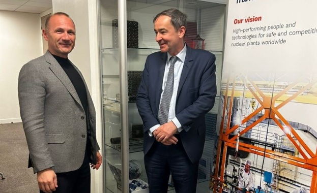 Министърът на енергетиката Росен Христов договори с ръководството на Фраматом