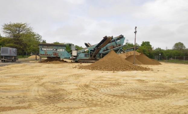 Започнаха строежа на Пясъчния град в Бургас