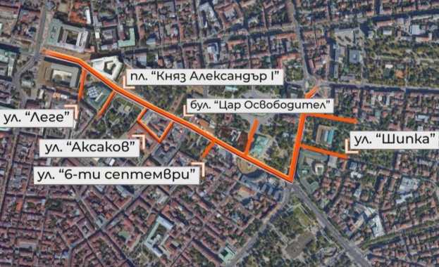 Заради тържествата центърът на София ще бъде затворен Гражданите които
