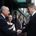 Гълъб Донев се срещна с хърватския президент Зоран Миланович