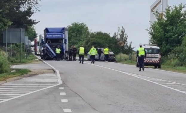 След тежката катастрофа на пътя Русе Бяла Опасен ли