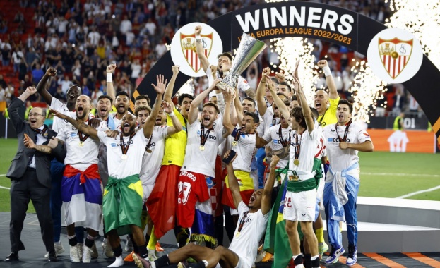 Отборът на Севиля триумфира в Лига Европа след успех над