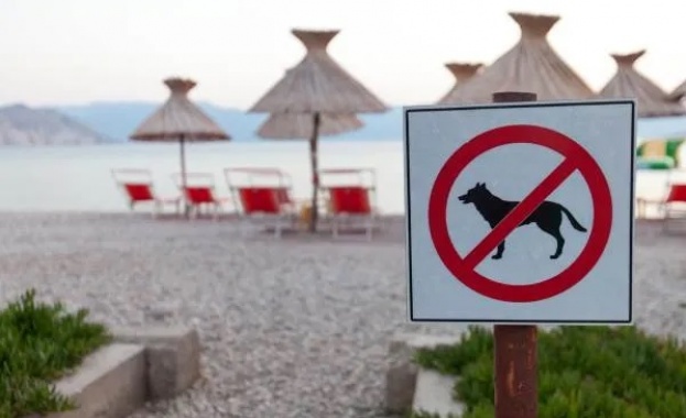 Забраната за кучета котки и други животни на плажа е