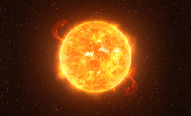 Дупка в Слънцето излъчва огромна радиация