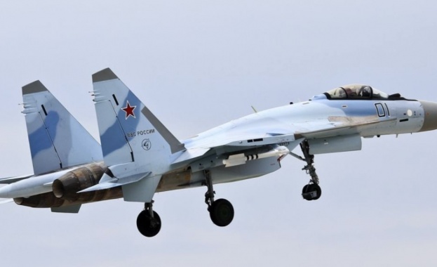Изтребителят Су-35С се разработва повече от 25 години. Самолетът влезе