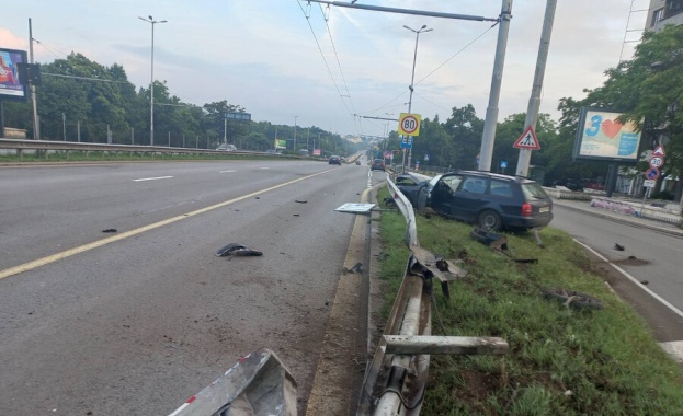 Катастрофа е станала рано тази сутрин на бул Цариградско шосе